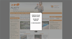 Desktop Screenshot of plasty-eshop.cz